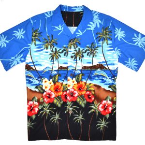 Pacific Sunset Hibiscus Shirt