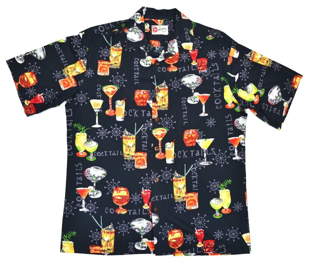 Midnight Cocktail Party Hawaiian Shirt