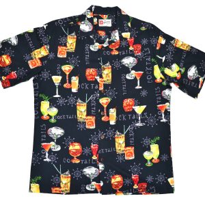 Midnight Cocktail Party Hawaiian Shirt