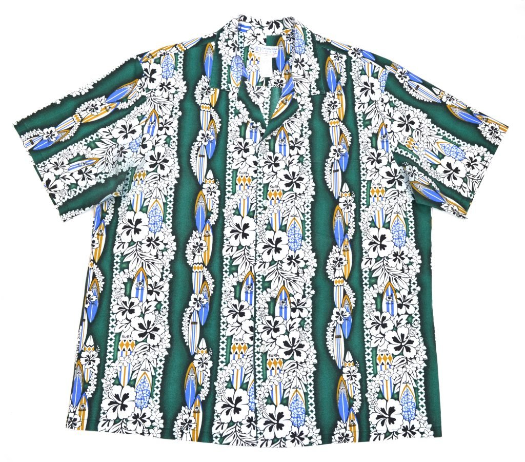 Surfboard Stripe Hawaiian Shirt
