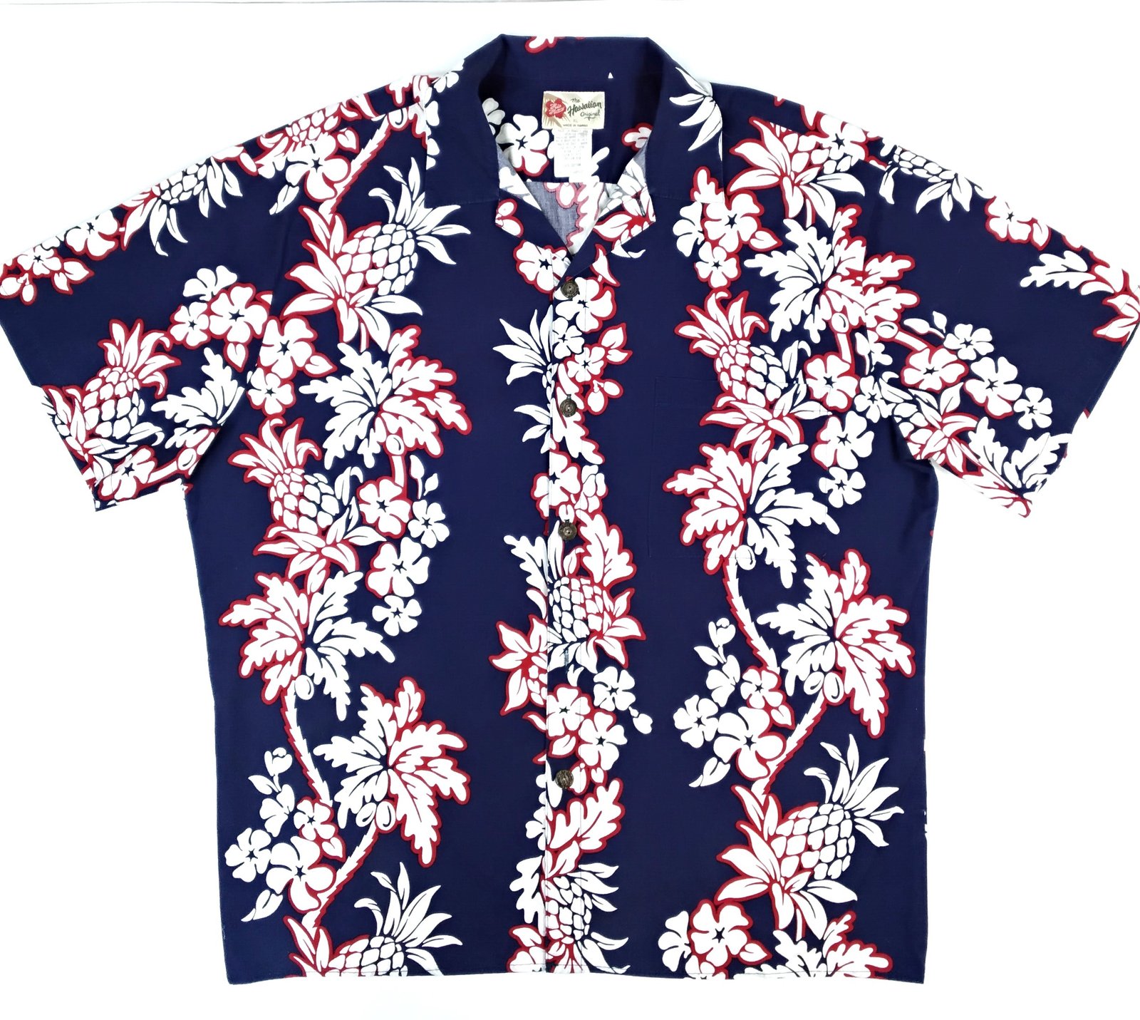 Hilo Hattie The Hawaiian Original Floral Tropical with Pineapples