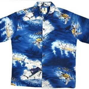Kahala Marine Life Tropical Fish Hawaiian Shirt