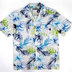 Luly Yang Multicolored Hawaiian Folage Hawaiian Shirt